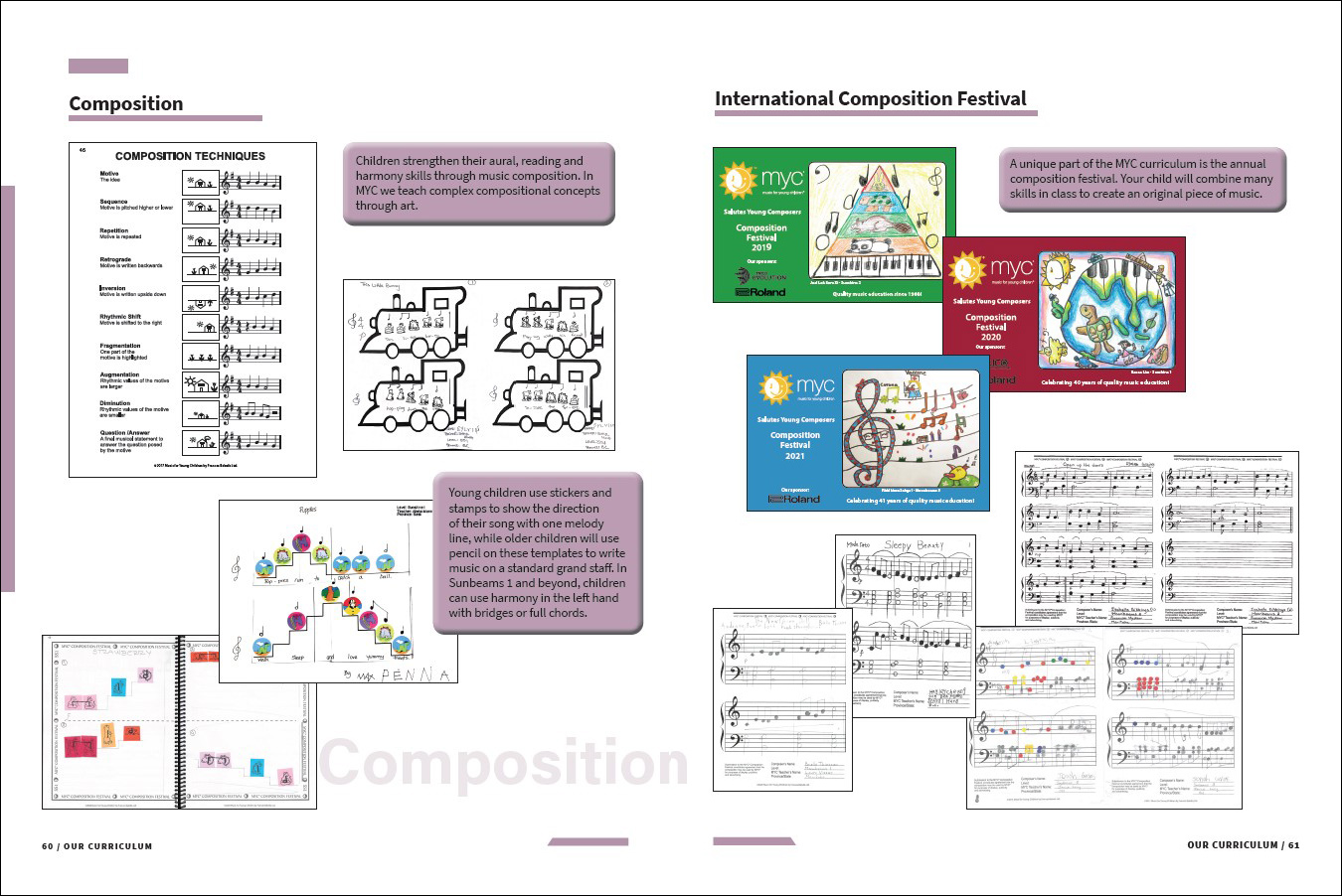 Composition Festival Sampler