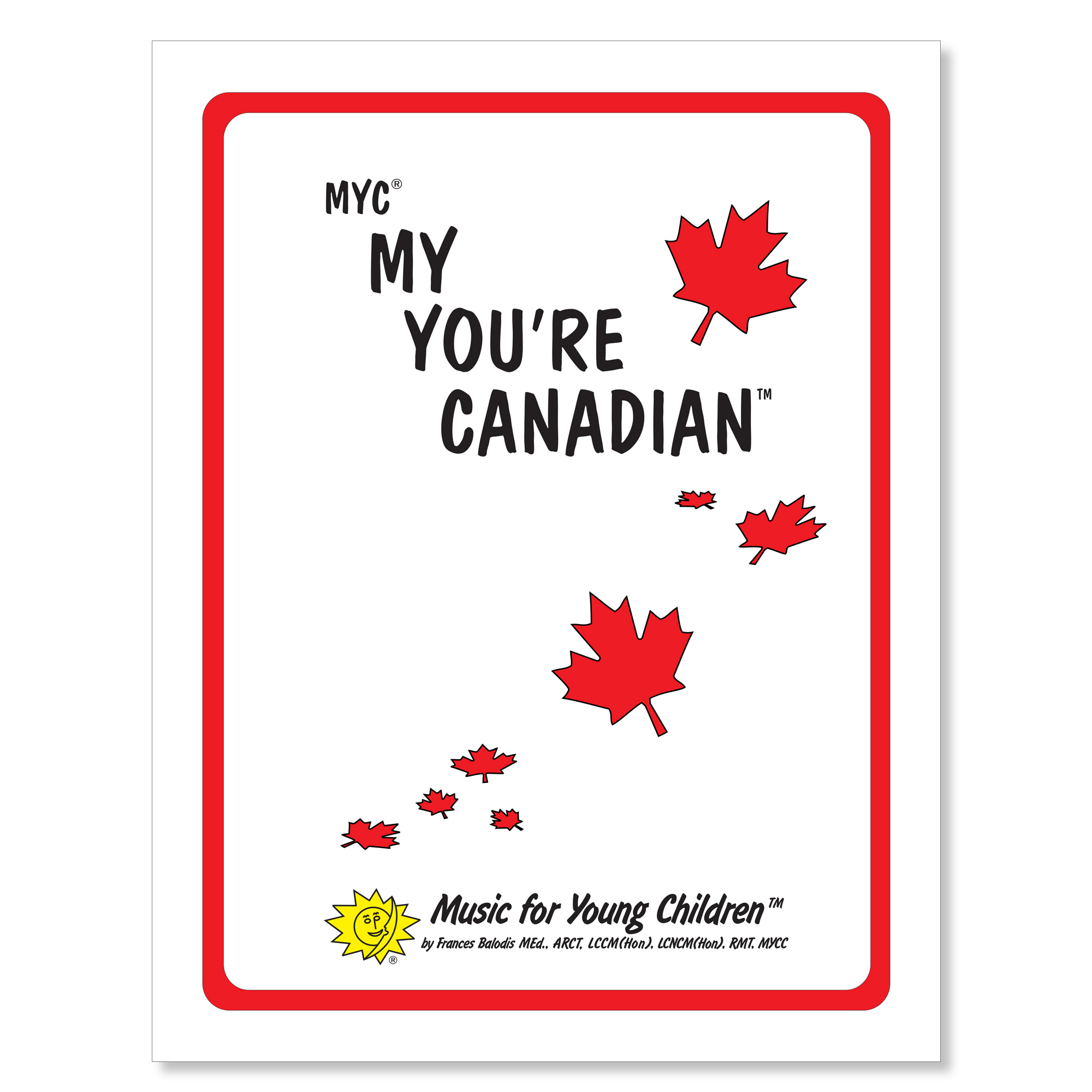 My You're Canadian Folk Song Book