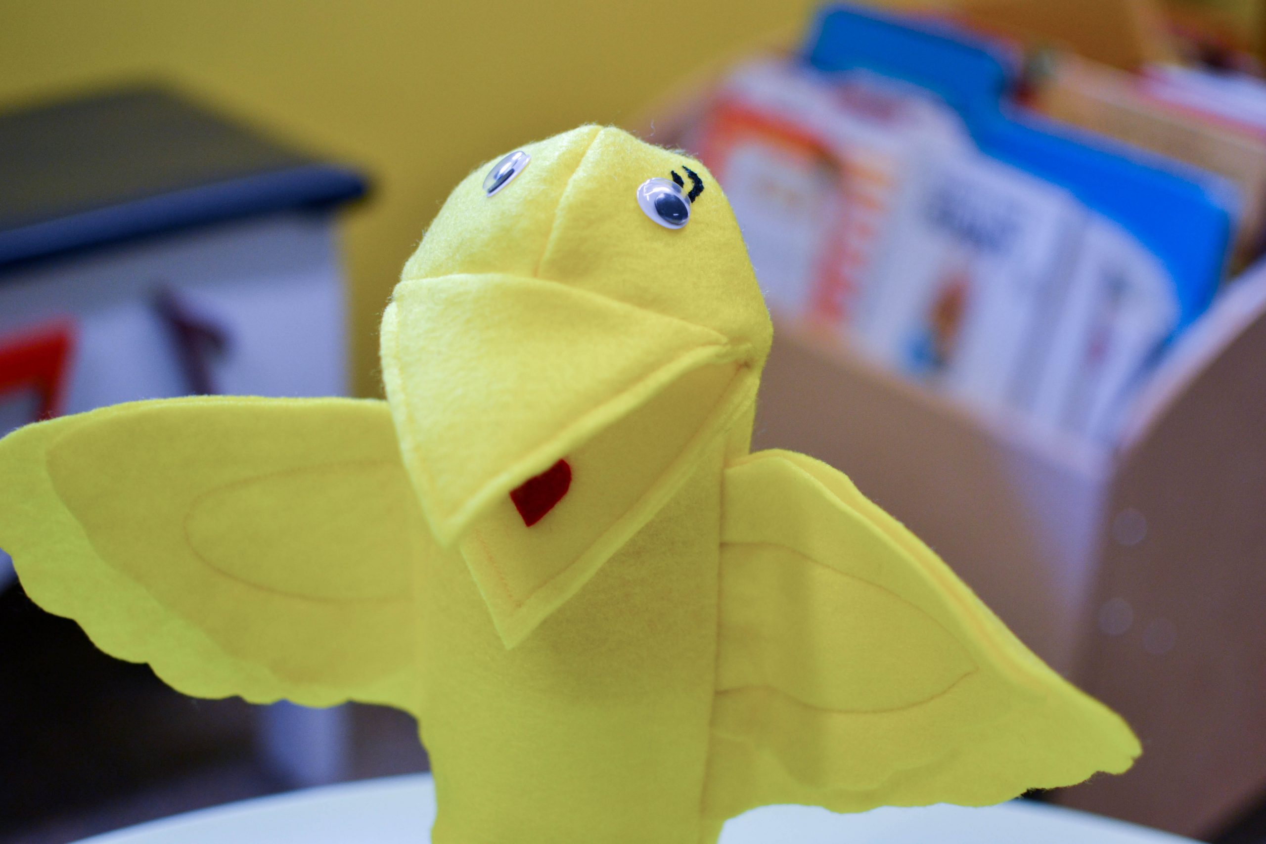 Puppet - Bouncing Bird