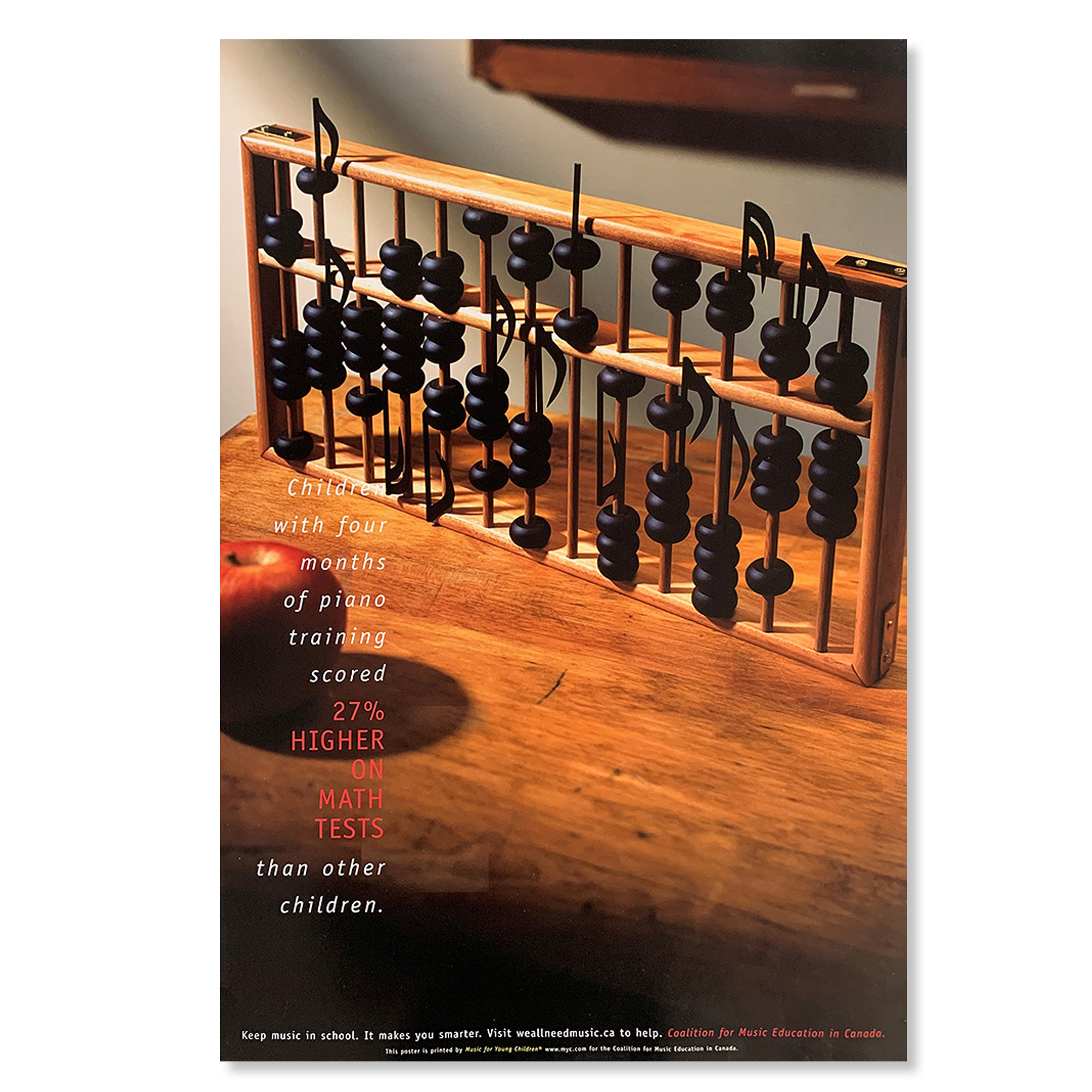 Math Music Poster