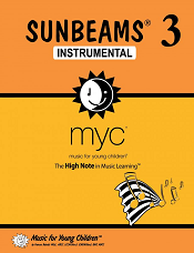 Instrumental CD - Sunbeams 3