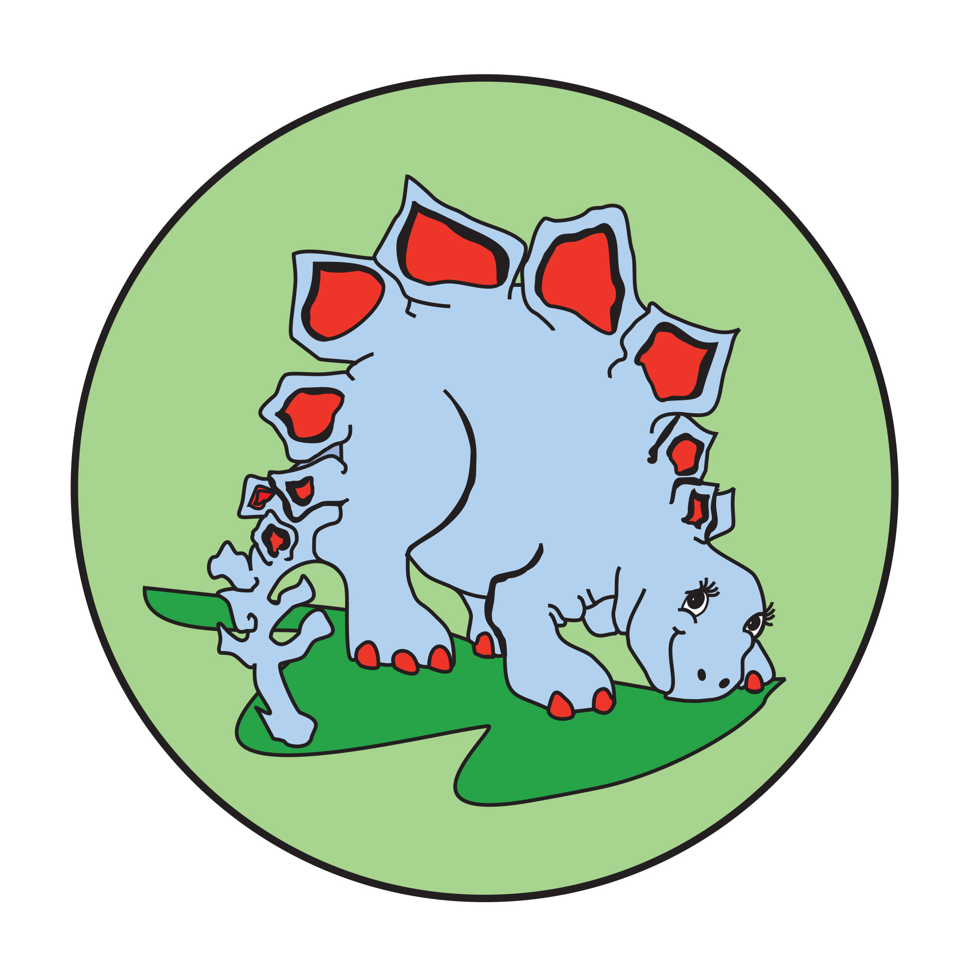 Sticker - Dancing Dinosaur