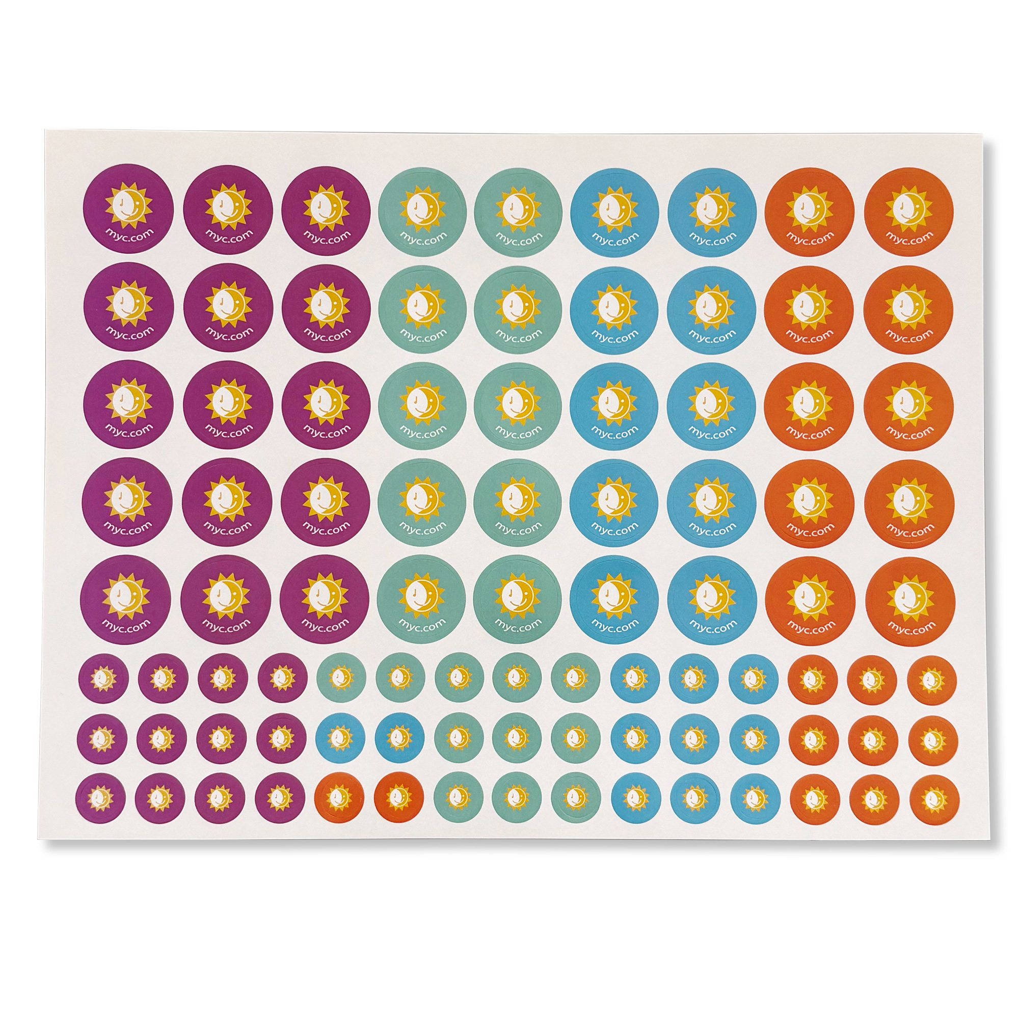 MYC Logo Sticker Sheet
