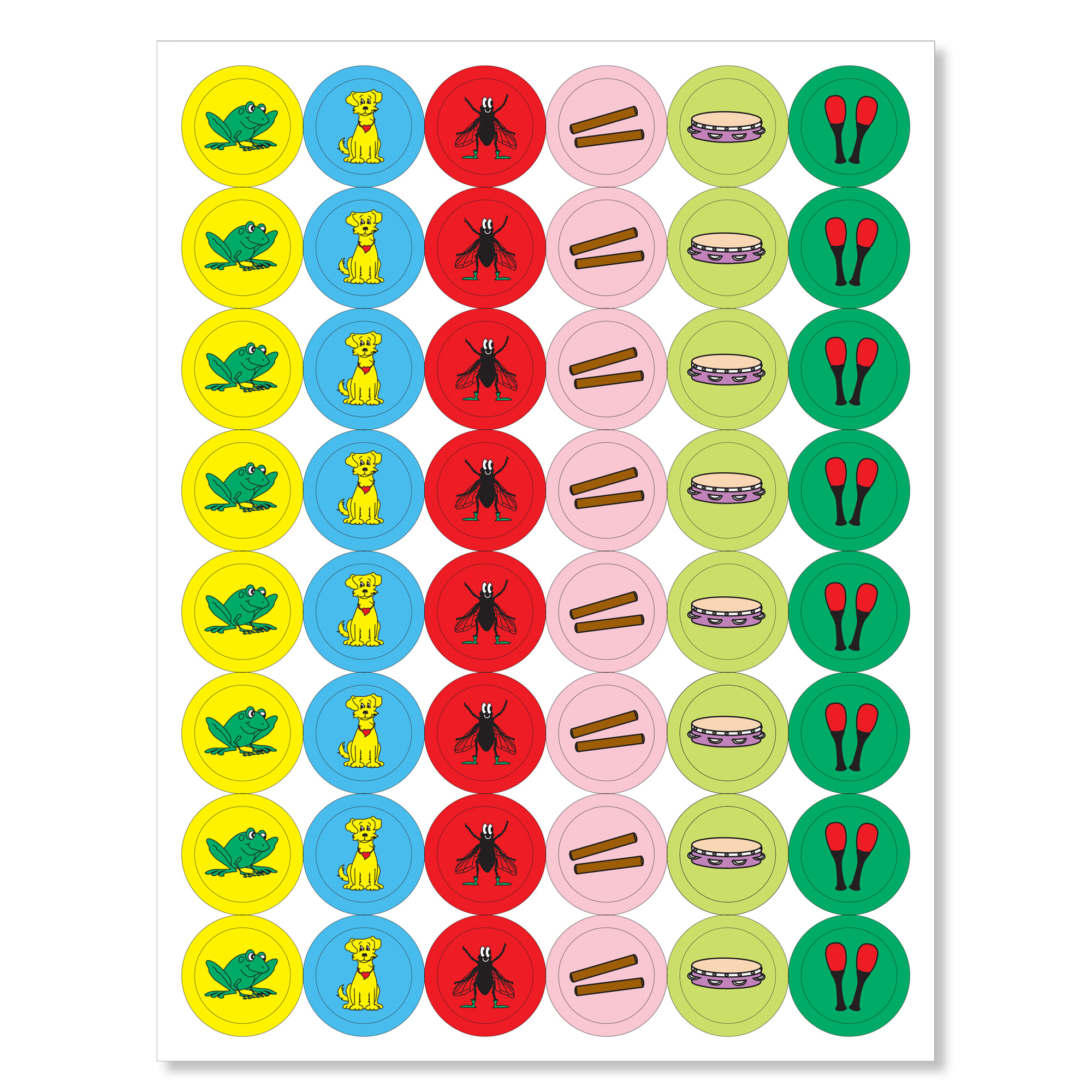 Sunrise Sticker Sheet - Critter