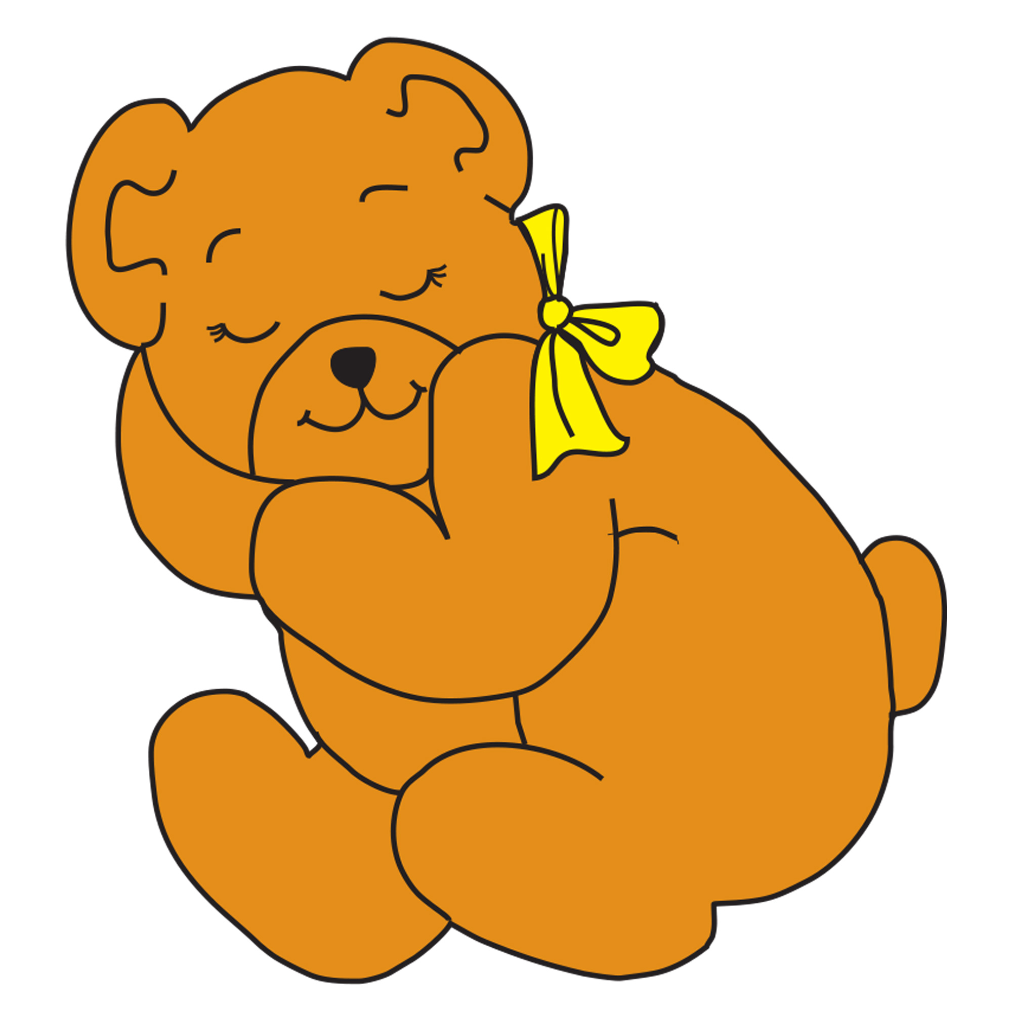 SR-sleeping Bear Sticker