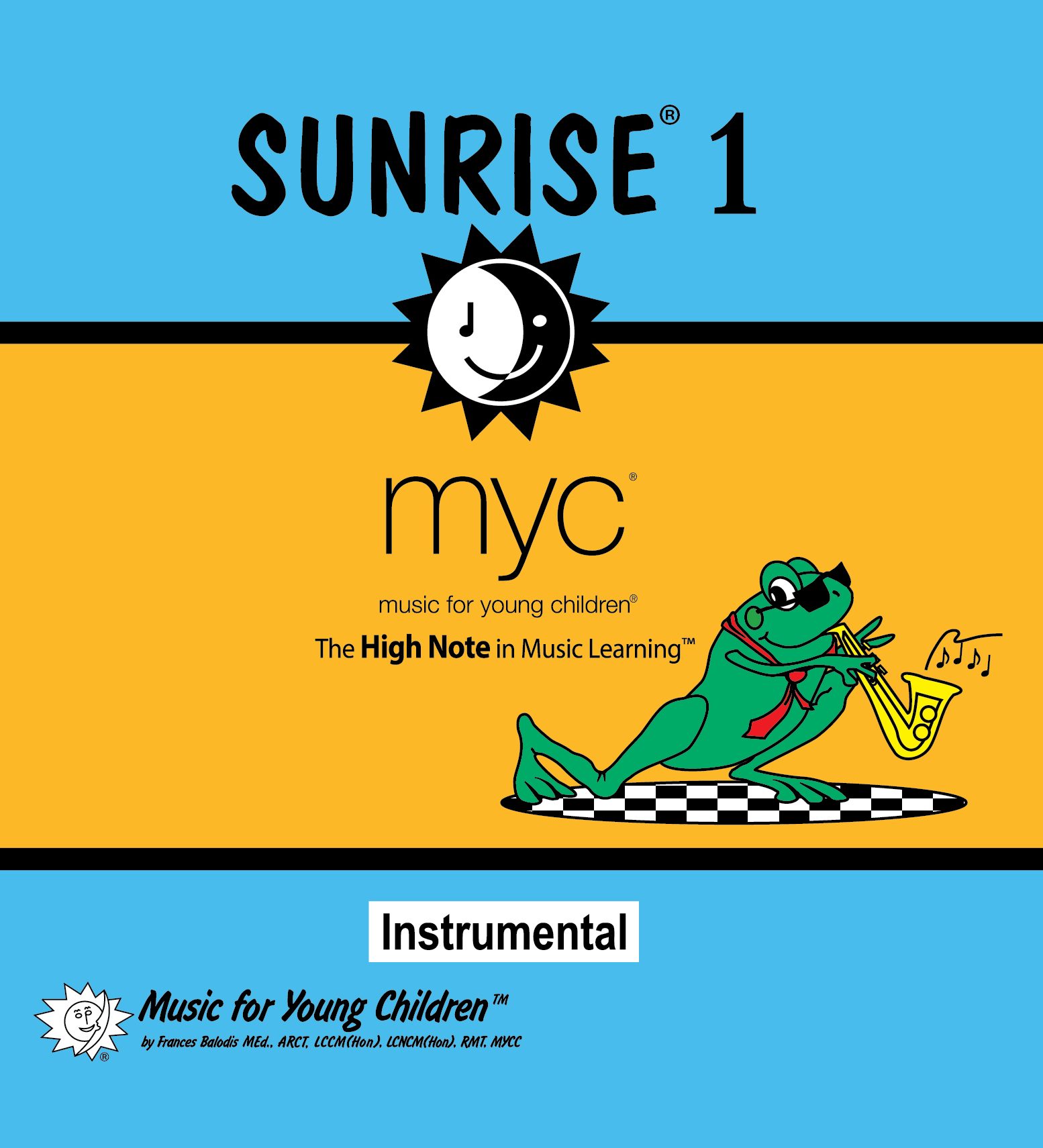 CD- Sunrise 1 Instrumental CD