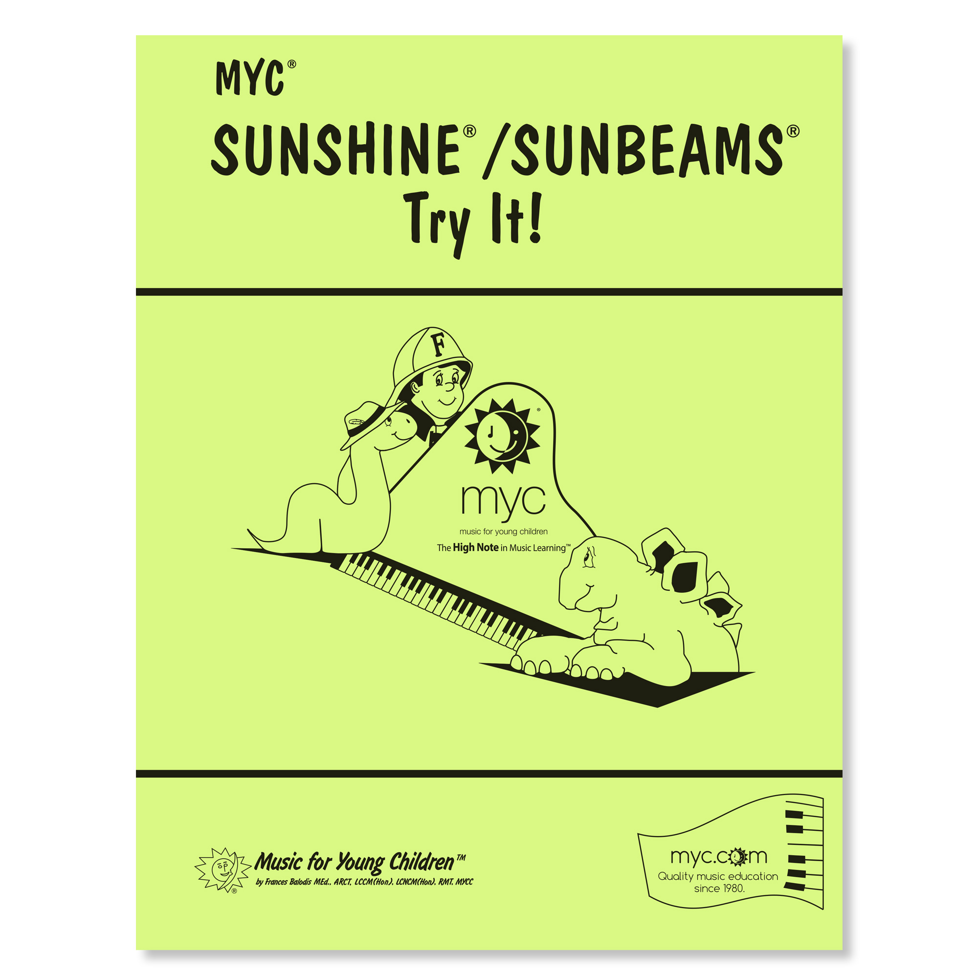 Sunshine 1/Sunbeams 1 Try It Book